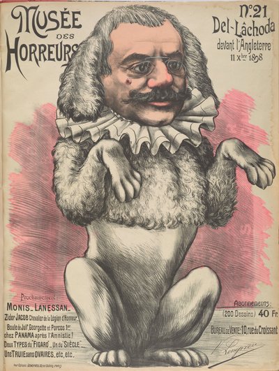 Musée des Horreurs Gallery of Horrors: Théophile Delcassé by Victor Lenepveu