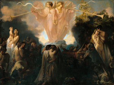 The Resurrection of the Dead by Victor Louis Mottez