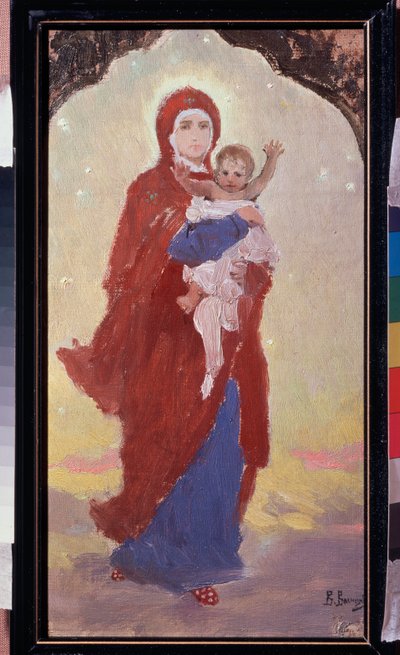 Virgin and Child by Victor Mikhailovich Vasnetsov