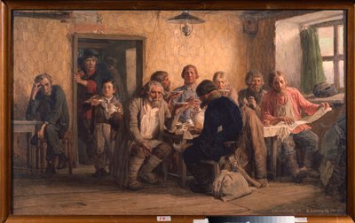 Tea House by Victor Mikhailovich Vasnetsov