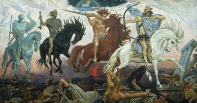 The Four Horsemen of the Apocalypse by Victor Mikhailovich Vasnetsov