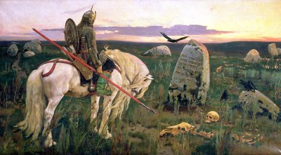 The Knight at the Crossroads, 1882 by Victor Mikhailovich Vasnetsov