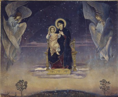 The Virgin by Victor Mikhailovich Vasnetsov