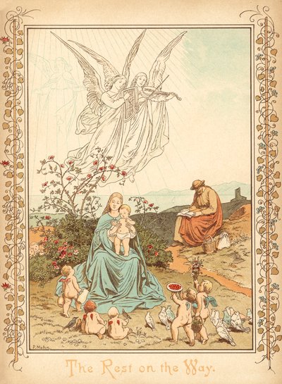 Rest on the Way to Egypt by Victor Paul Mohn