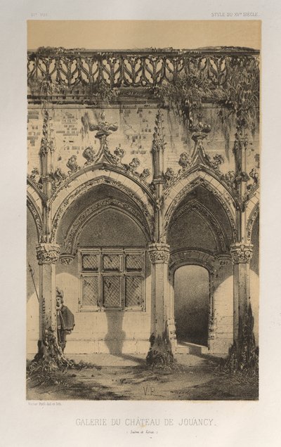 Pl. 41, Galerie Du Château De Jouancy Saone et Loire, 1860 by Victor Petit