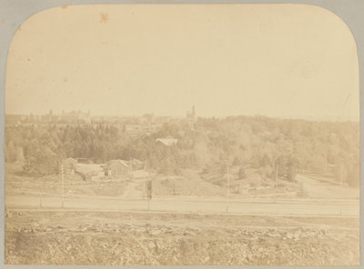 Pl. XVIII. Central Park Viewed from Museum by Victor Prevost, Gaston L. Feuardent and Co., New York
