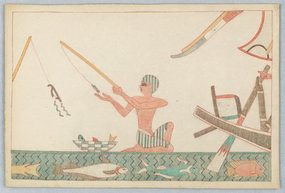 The Little Fish and the Fisher-Man (Illustration for Aesop