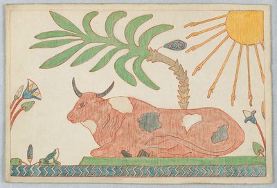 The Ox and the Frog, Illustration for Aesop