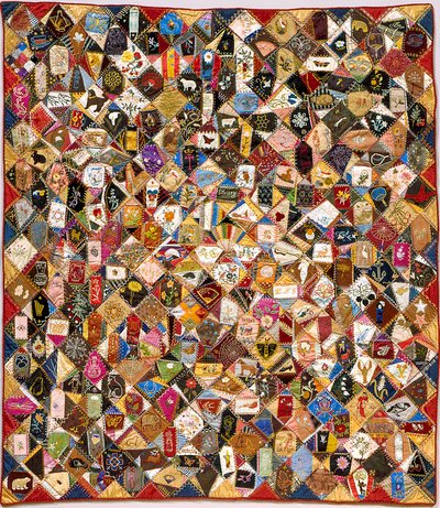 Crazy Quilt by Victoriene Parsons Mitchell
