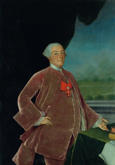 Portrait of Infante Pedro (Future King Pedro III) by Vieira Lusitano