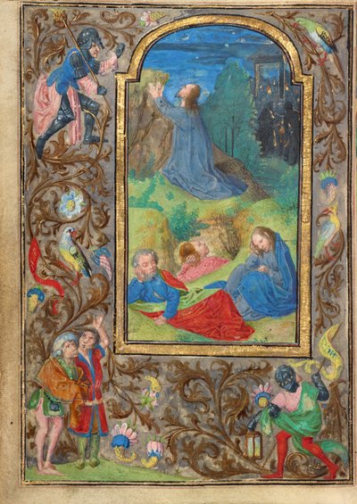 The Agony in the Garden by Vienna Master of Mary of Burgundy