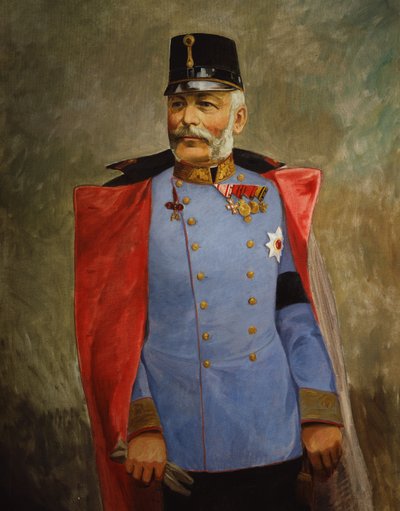 Archduke Friedrich, Duke of Teschen, c.1916 by Vienna Nedomansky Studio