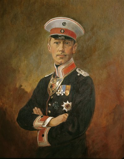 Crown Prince Wilhelm of Hohenzollern, c.1916 by Vienna Nedomansky Studio