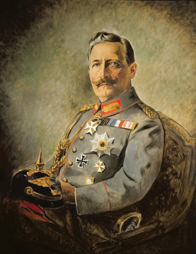 Wilhelm II, German Emperor, c.1916 by Vienna Nedomansky Studio