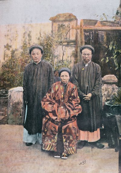 Family of Prominent Citizens in Faifo by Vietnamese School