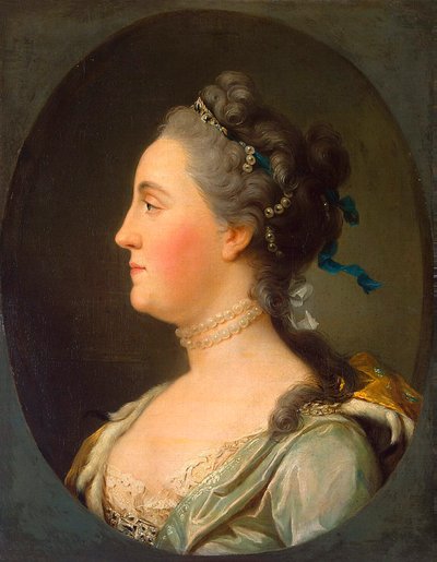 Portrait of Empress Catherine II by Vigilius Erichsen