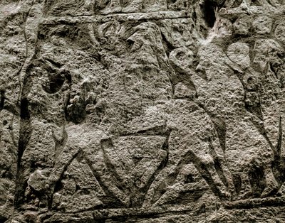 The Dead Riding the Horse of Odin (detail) by Viking
