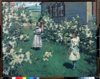 May Flowers by Viktor Elpidiforovich Borisov Musatov