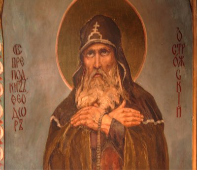 Venerable Theodore, Prince of Ostrog, the Wonderworker of the Kiev Caves by Viktor Mikhaylovich Vasnetsov