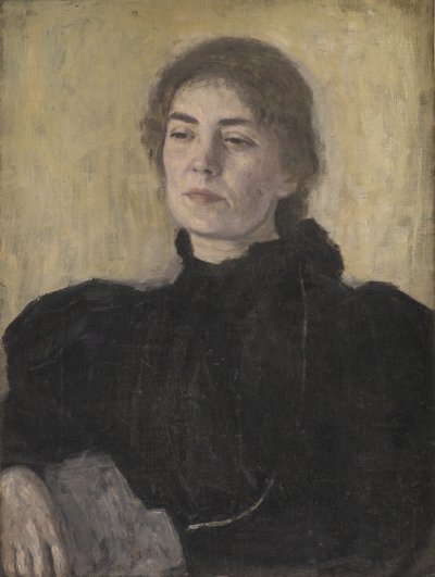 Thora Bendix, née Anne Victoria Sundberg by Vilhelm Hammershøi