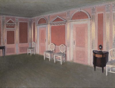 Interior in Louis Seize Style. From the Artist