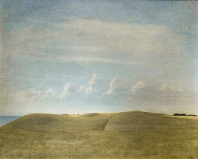 Landscape (view of Refsnaes) by Vilhelm Hammershoi