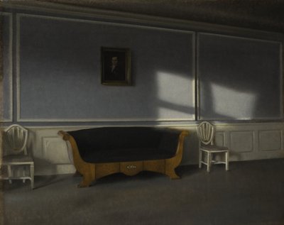 Sunshine in the Drawing Room III by Vilhelm Hammershoi
