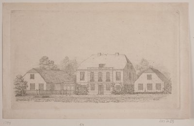 A Villa on Frederiksberg Avenue by Vilhelm Kyhn