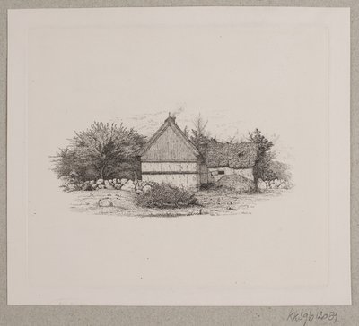 A Farmhouse by Vilhelm Kyhn