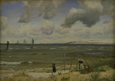 Hornbæk Beach in the North of Sealand by Vilhelm Kyhn