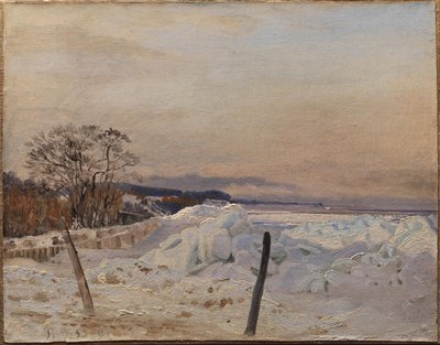 Ice Pack near Taarbæk, North of Copenhagen by Vilhelm Kyhn