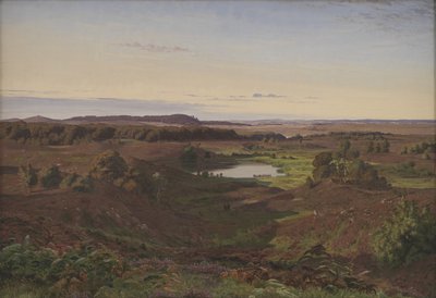 Landscape in the North of Zealand. Afternoon by Vilhelm Kyhn