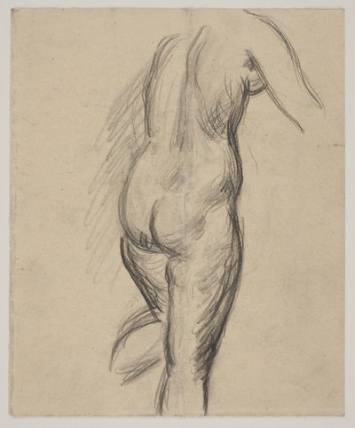 Standing Female Model by Vilhelm Lundstrøm