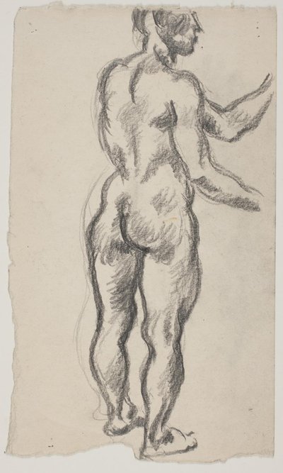 Standing Model, Seen from Behind by Vilhelm Lundstrøm