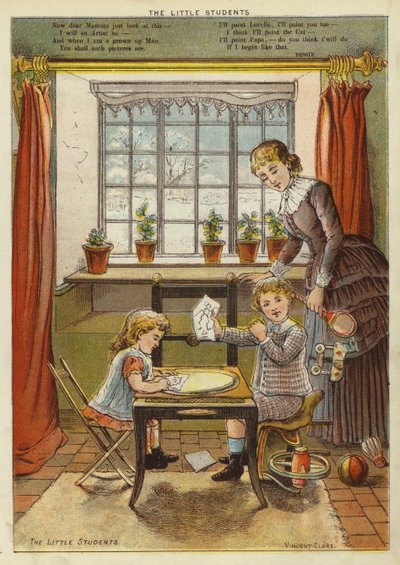 The Little Students by Vincent (after) Clare