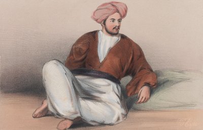 Lieutenant J C Haughton, 31st Bengal Native Infantry by Vincent (after) Eyre