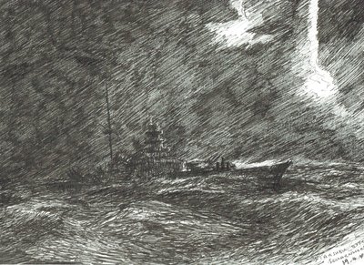 Battle of North Cape 1943, 2011 by Vincent Alexander Booth