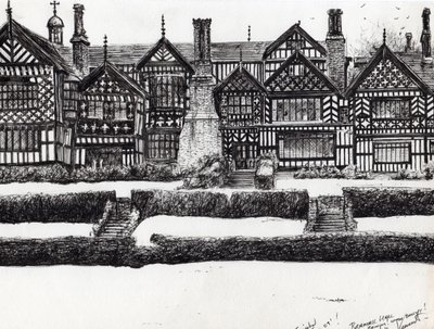 Bramall Hall Bramhall, 2004 by Vincent Alexander Booth