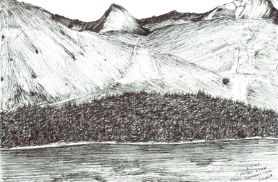 Causey Pike, 2005 by Vincent Alexander Booth