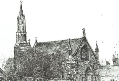 Church at Stonehaven, Scotland, 2007 by Vincent Alexander Booth