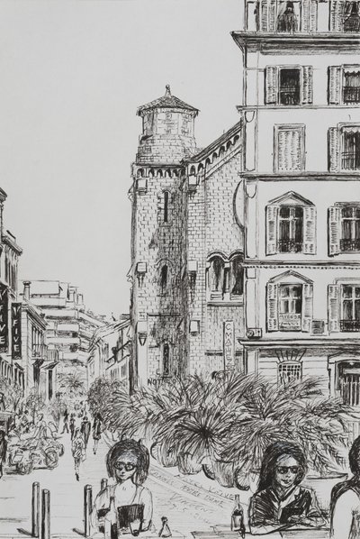 Hotel 5 and Notre Dame Cannes by Vincent Alexander Booth