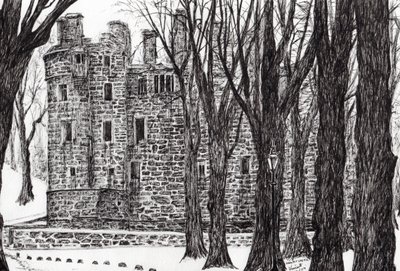 Huntly Castle Scotland, 2007 by Vincent Alexander Booth