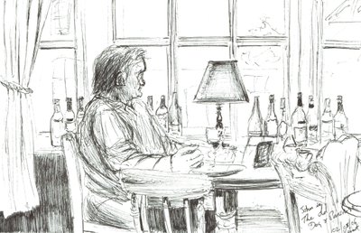 Man in a Pub After Meal by Vincent Alexander Booth