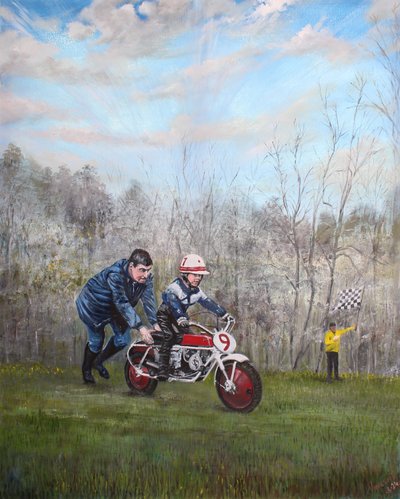 Motorcycle Man by Vincent Alexander Booth