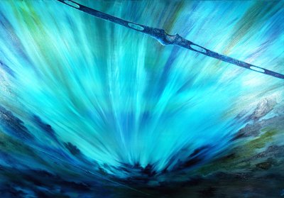 Storm Creators Atmosphere of Uranus, 2021 by Vincent Alexander Booth