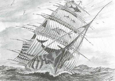 Storm Creators Garabogazkol Lake Sea by Vincent Alexander Booth