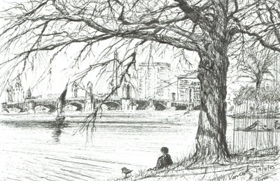 The Charles River, Boston. 2003 by Vincent Alexander Booth