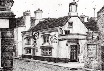 The Kings Head Yarmouth, 2008 by Vincent Alexander Booth
