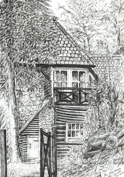 The Log House by Vincent Alexander Booth