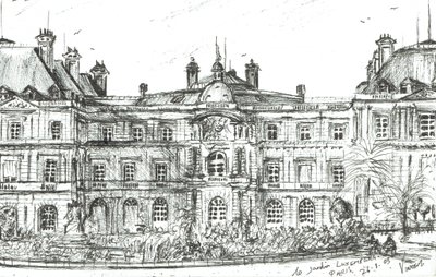 Luxembourg Garden, Paris, 2003 by Vincent Alexander Booth